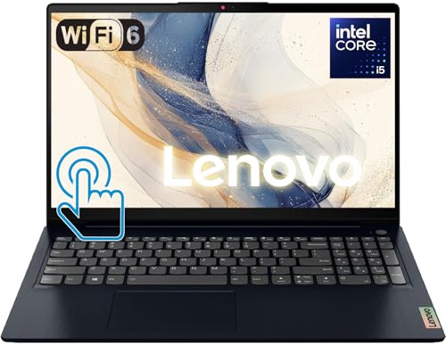 Lenovo New IdeaPad 15.6 Touchscreen Business Laptop with Office Web Apps | 16GB RAM - 512GB SSD | 2026 Edition | Intel Core i5-1335U 10-core Processor(Beats i7-1255U) | Windows 11 Home