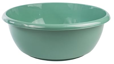 BERLONA Universal-Schüssel 12 L, robust, stapelbar, Ø 40 cm - Salbei