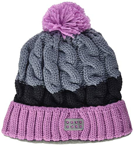 Lego Wear Kinder-Unisex LWATLIN-Strick Beanie-Mütze, 433 Rose, 50/52