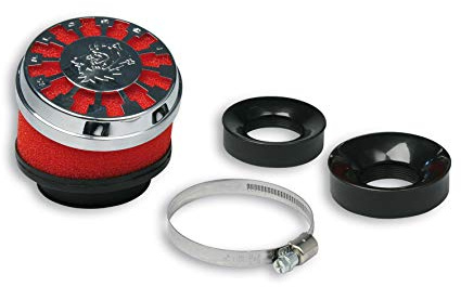 Malossi Filtro Aria E13 Diametro 60 Inclinato 25° Per Carburatori Filettati PHBG 15-21/PHBL 20-26, Utilitario, Metallo