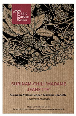 Habanero de Surinam 'Madame Jeanette' (Capsicum chinense) - aprox. 10 semillas