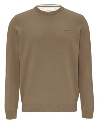 Strickpullover mit Logo-Stickerei