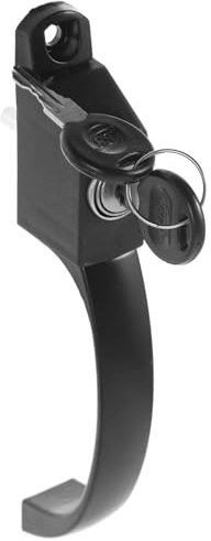 jojofuny Maniglia Di Blocco Per Finestre Lega Di Alluminio Con Chiave Serratura Antifurto Per Finestre Rete Facile Da Installare Design Ergonomico Sicurezza Aggiuntiva Per La Tua Casa