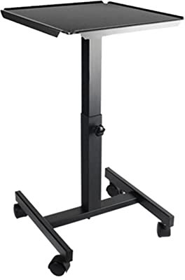 CWCQGH Trépied de projecteur Support de projecteur Plateau de Chariot Universel Télescopique Levage Portable Table de Travail Mobile Landing Home Office Étagère de projecteur Su,90cm