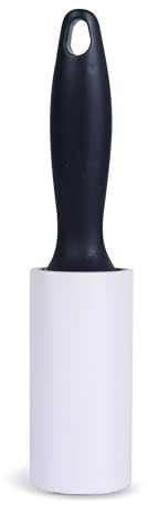 LifeChic Rodillo Adhesivo quitapelusas para Ropa – 70 Tiras, 10 m en Total, 15 x 10 cm – Cepillo Limpiador de Ropa, Elimina pelos, Pelusas y Polvo