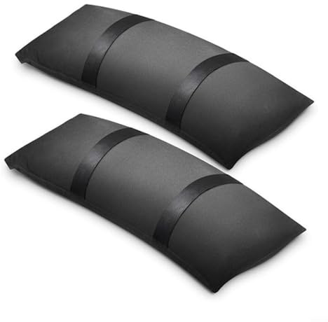 Tidgel Fillable Oxford Cloth Umbrella Base Weights Sandbags With, For Double And Seal For Outdoor Garden Or Patio Furniture, Black, 2 Pack
