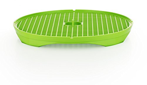 Börner Crispymaker • Fabricant de Chips pour Micro-ondes • Préparez des Chips Fraîches à la Maison • Chipsmaker • Fabricant de Chips de Pommes de Terre et Légumes • Couleur: Vert