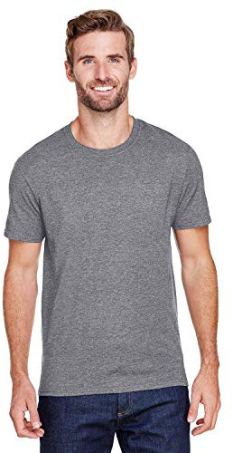 Jerzees Adult 5.2 oz, Premium Blend Ring-Spun Men T-Shirt