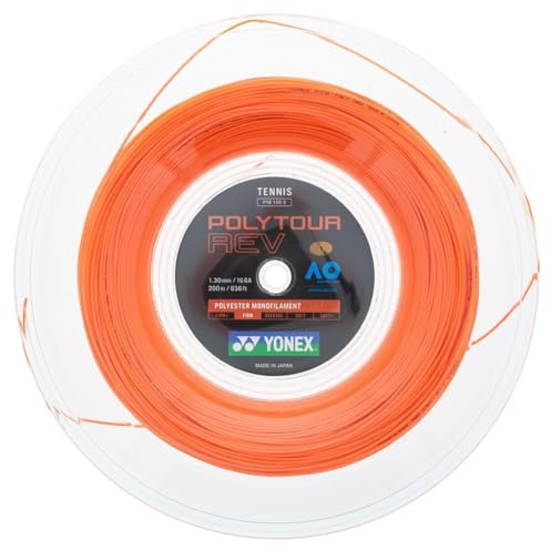 YONEX POLYTOUR REV Tennis String Reel Bright Orange