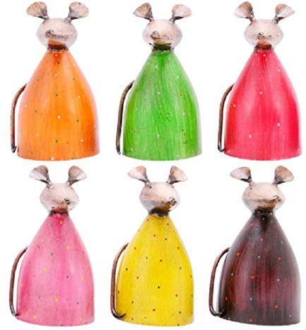 ETC Zaunhocker Maus Metall handbemalt Preis für 1 Stück