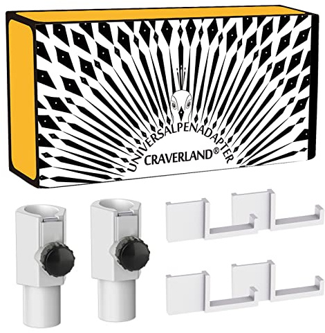Craverland Universal Pen Adapter Set,Compatible with Maker 4 3/Maker,Explore Air 2/Air,Explore 4 3/Explore/Venture,Work with Sharpie,BIC,Crayola,Sakura and More Pens Less Than 0.5