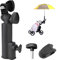 Golf Accessories, Golf Umbrella Holder - Universal Plastic Golf Push Trolley Umbrella Holder Rack Golf Accessories Plastic Golf Cart Umbrella Stand Golf Trolley Umbrella Holder Black