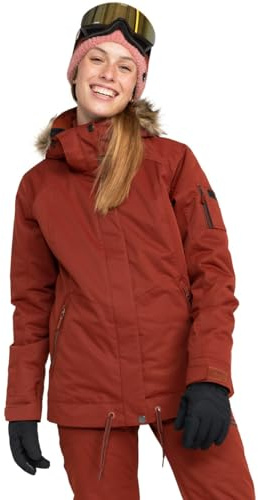 Roxy Meade - Technical Snow Jacket for Women - Funktionelle Schneejacke - Frauen - Braun.