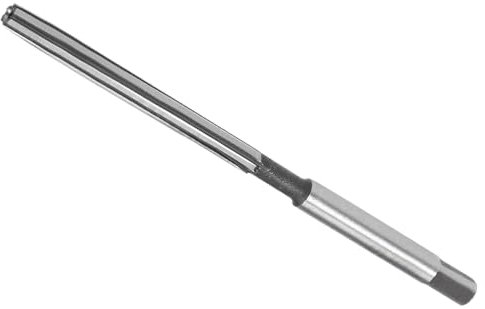 CoCud Escariador Manual, Diámetro de Corte de 3 mm, 6 Flautas H8, Acero Aleado, Vástago Recto, Barrena de Escariado para Aluminio, Hierro, Cobre, Plástico, Madera