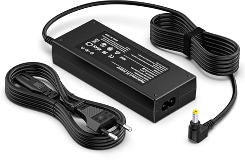 Jippofu Netzteil 90W Laptop Ladekabel Kompatibel mit Asus VivoBook Toshiba Satellite Medion Akoya Lenovo IdeaPad FUJITSU Lifebook MSI Ladegerät Charger Adapter 5.5 * 2.5mm