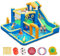 Bounce House for Kids, AONESY Inflatable Bounce Castle with Water Slide, Water Sprayers, Climbing, Jumping, Soccer Area and Basketball Hoop, Bouncy Castle with Blower for Indoor Outdoor Backyard
