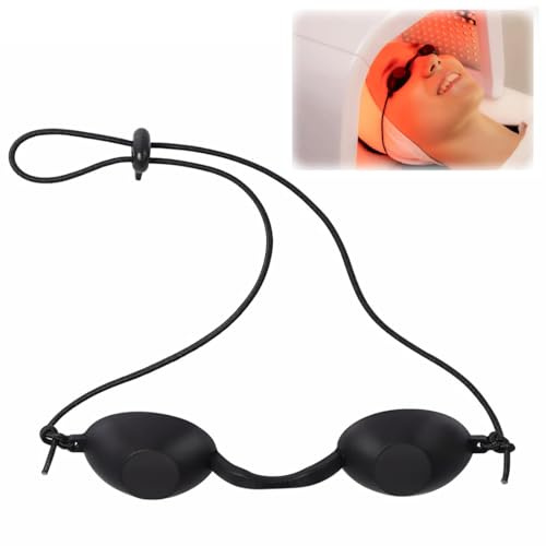 MOLZINY Gafas de Protección para Bronceado Gafas Gafas de Bronceado de Seguridad Ajustables Gafas de Solarium Gafas de Protección Láser para Tratamientos de Belleza e Depilación IPL