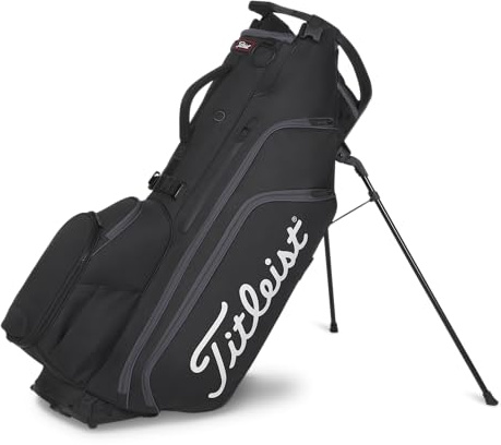 Titleist Hybrid 14 Golf Bag, Black/Graphite