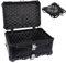 BIKE IT Aluminium Motorcycle Top Box Luggage Top Case with Security Lock Universal Fitting Plate (65L)
