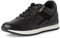MARCO TOZZI Damen Sneaker flach mit Lederanteil zum Schnüren, Schwarz (Black), 39 EU