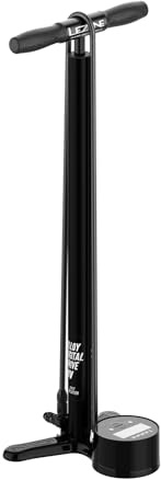 Lezyne, Alloy Digital Floor Drive HV - Pompa a pavimento, ABS 1 Pro, colore: Nero satinato