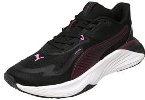 Puma PWR Hybrid TR WnsCross Trainer Donna, Puma Nero Rubino Brillante Rosa Pixel, 38 EU