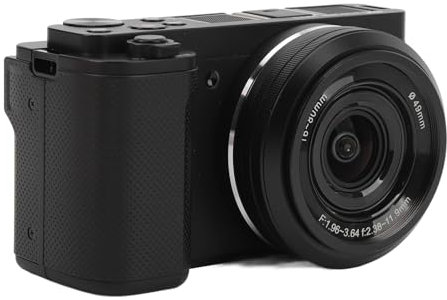 Appareil Photo sans Miroir G930, Appareil Photo sans Miroir Plein Format 5K HD 30FPS 64MP, Appareil Photo Numérique Compact à Mise au Point Automatique en Temps Réel, Capteur