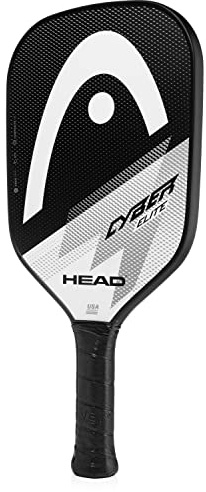 Head Cyber Elite Pickleball-Paddel, Fiberglas-Oberfläche, schwarz/weiß, Anfänger- bis mittlere Stufen