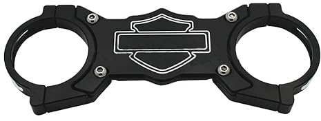 Moto Forcelle Forcella Anteriore Brace Balance Shock Staffa Sospensione Ammortizzatore Stabilizzatore Supporto per Harley Sportster XLIron 883 1200 2004-2018 (B)