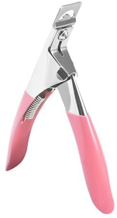 Nagelknipser gelnägel,Nagelknipser,Nagelknipser Edelstahl,Nagelknipser Kunstnägel,Nagelknipser Maniküre Tip Cutter Knipser,Rosa Nagelknipser,für künstliche Nägel,Acrylnägel, künstliche Nägel,Gelnägel