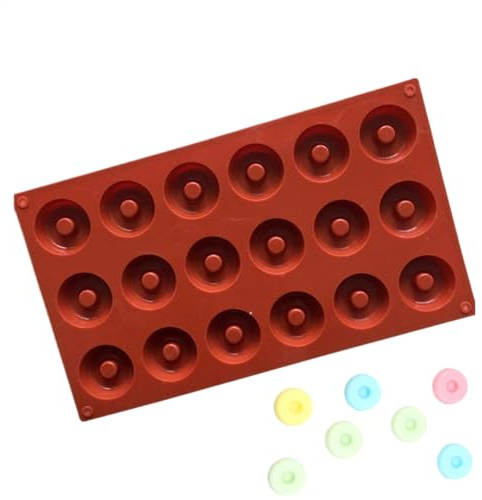 Vgvgaj Moldes de para hornear, molde de rosquillas de silicona | Herramienta de cocina de donuts de silicona | Máquina de multifuncional, bandeja de fabricación de bagels resistan