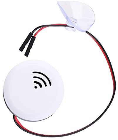 FeiYeup Alarma de nivel de tanque HeOTER alarma de agua con sonda detector de fugas de agua seguridad para peces para acuario hogar