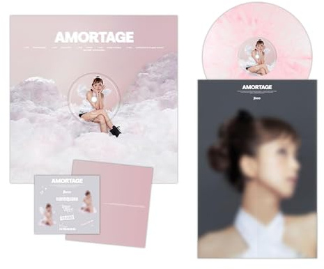 Miniálbum de vinilo [AMORTAGE] (Pink Ver.) Gatefold + stickers + Photobook + Poster + 4 tarjetas de fotos extra