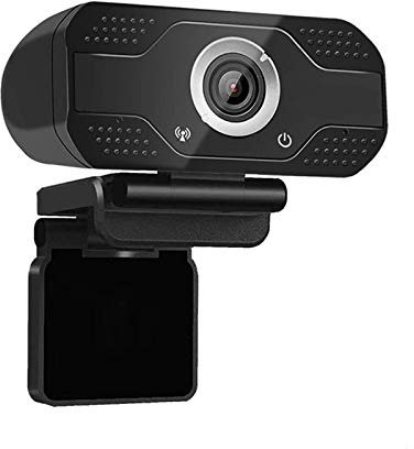 Sutinna 1080P Webcam with Microphone, Full HD USB PC Desktop Computer Laptop Web Camera 3D Digital Noise Reduction Plug and Play for Video Streaming, Conference, Gaming, Online Classes