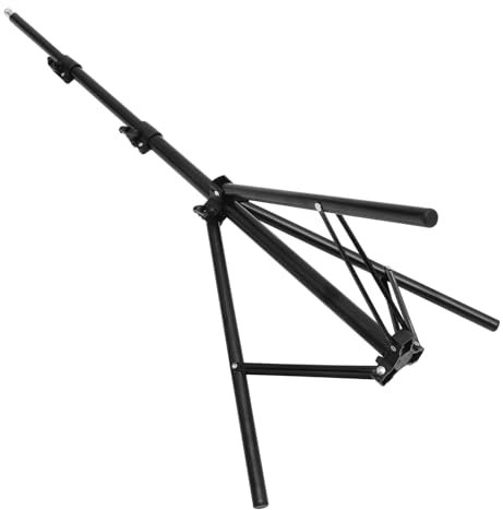 MOLUCKFU 1set Treppiede Proiettore Regolabile e Portatile Con Supporto Stabile Per Presentazioni e Streaming Compatibile Con Videoproiettori e Fotocamere Include Borsa Per Trasporto