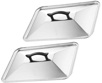 Cabilock 2piezas Cubiertas Protectoras Para Platos De Pescado Tapa Para Bandeja De Alimentos Utensilios De Cocina