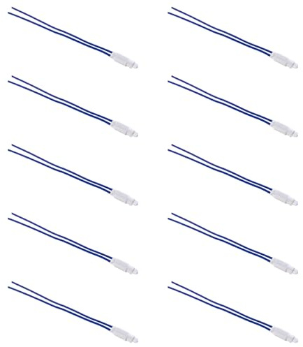 10 LUCI DI CORTESIA PER MODULI BASCULANTI, BLU, COMPATIBILE CON BTICINO LIVING, SPIA LUMINOSA PER INTERRUTTORI E PULSANTI, MODULI E FRUTTI 100% COMPATIBILI, MATERIALI DI ALTA QUALITA'