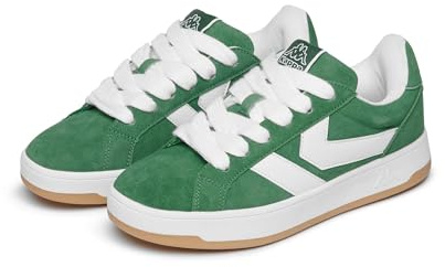 Kappa - Sneakers Bassa, Uomo Donna, Verde, Poliuretano, Fitness. Logo Marlon, Taglia: 36