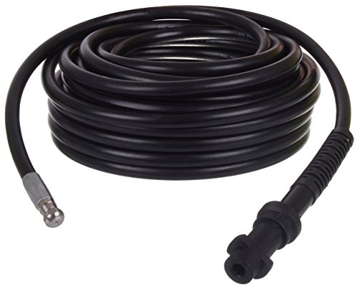 Rohrreinigungsschlauch Set 15m, 200 bar inkl. Adapter Düse kompatibel mit Kärcher K2, K3, K4, K5, K6, K7 Hochdruckreiniger Rohrreinigungsset Hochdruckschlauch