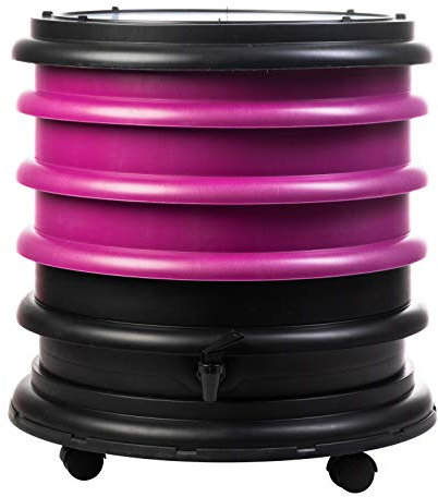 WORMbox | Wormery Worm Farm composter 3 Raspberry Trays | 48 liters | Organic Waste Compost, make your Worm Castings