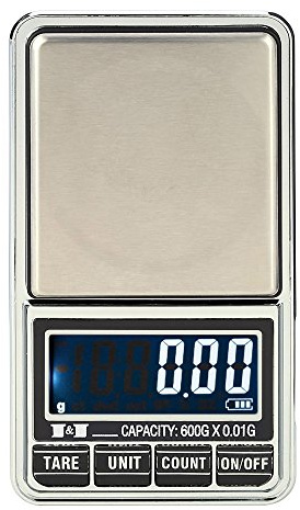 Mini balance numérique professionnelle pour bijoux, balance de poche électronique, balance de précision, 600 g x 0,01 g