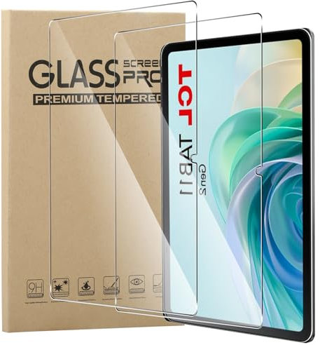 MEMELOKA Protector de Pantalla para TCL Tab 11 Gen 2/Tab 11 Gen2 11 Pulgadas, 2 Piezas[Antiarañazos][Antihuellas][Alta Sensibilidad] 9H Dureza Cristal Templado para TCL Tab 11 Gen 2