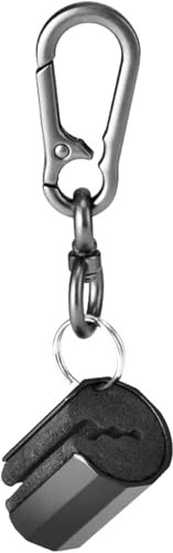 Cldaisy Black Lightweight Creek Rod Clips Wearable Fishing Rod Holder Fishing Rod Clips Hand-Free Rod Holder Hunting and Fishing for Sports and Outdoors, Fly Fishing Accessories