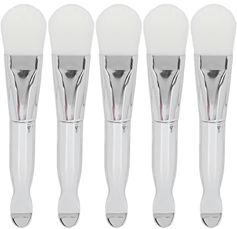 5 pennelli per maschera facciale, applicatore multiuso per maschera di fango facciale per maschera per dormire, lozione per il corpo