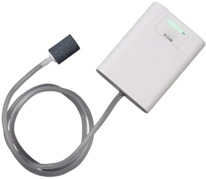 Akvarieluftpump för akvarium Stabil Syreproduktion I Akvarium | Batteridriven Akvarieluftpump För Sportfiskare, Djurhållare, Hobbyister, Trädgårdsfontäner, Bondgårdar, Husbilar och