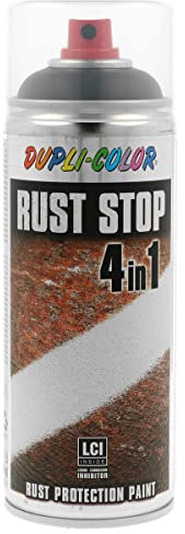 DUPLI-COLOR 868320 RUST STOP RAL 9005 Noir profond satiné mat 400 ml