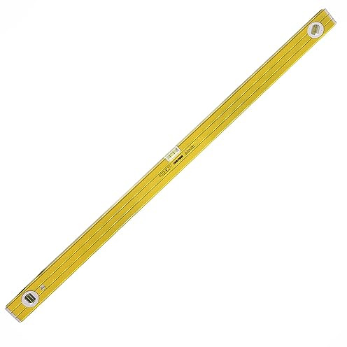 72 (1800mm) Ribbed Spirit Level Aluminium Scaffolding Builders Milled Box Section