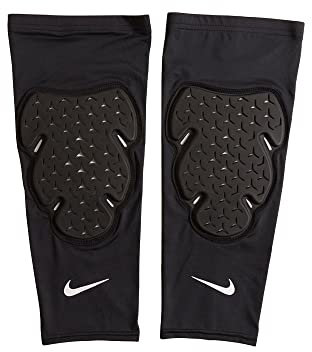 Nike - Gamaschen Pro Strong (S, M) (Schwarz/Weiß)