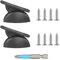 2 x Wohnwagen Türhalter, Türfeststeller Wohnwagen, Türhalter Türstopper Türfeststeller Wohnwagen Wohnmobil, Feststeller Wohnwagen Tür, Türfeststeller für Wohnwagen Und Wohnmobil(Schwarz)