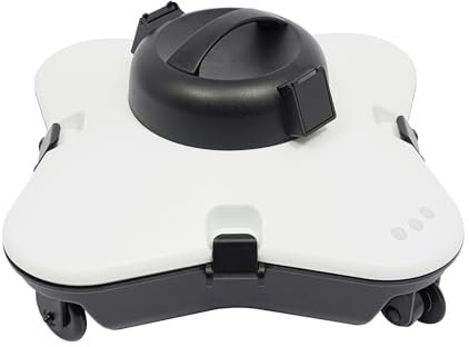 Robot per la pulizia della piscina senza fili, batteria 150 minuti, forte forza di pulizia, parcheggio automatico con indicatore LED, senza fili, aspirapolvere per pavimenti in PVC, piastrelle in